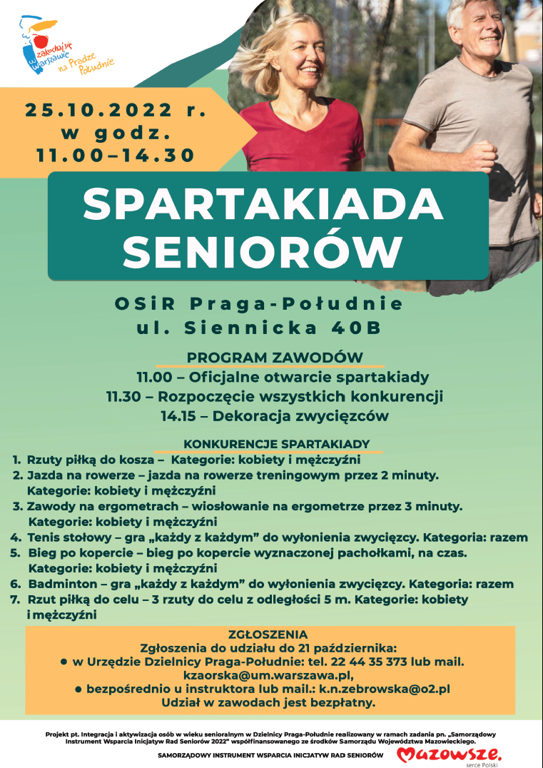 Spartakiada seniorów 2022